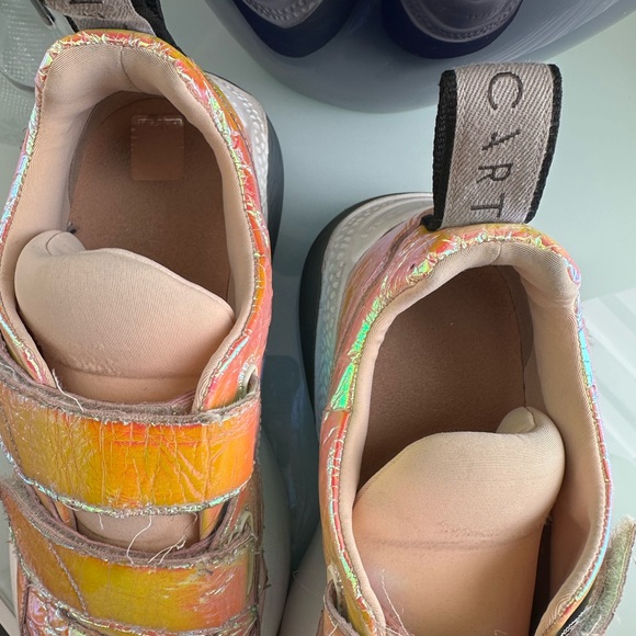 Stella McCartney Iridescent iridescent sneakers woman’s size 6 1/2   - 7 - Picture 5 of 16